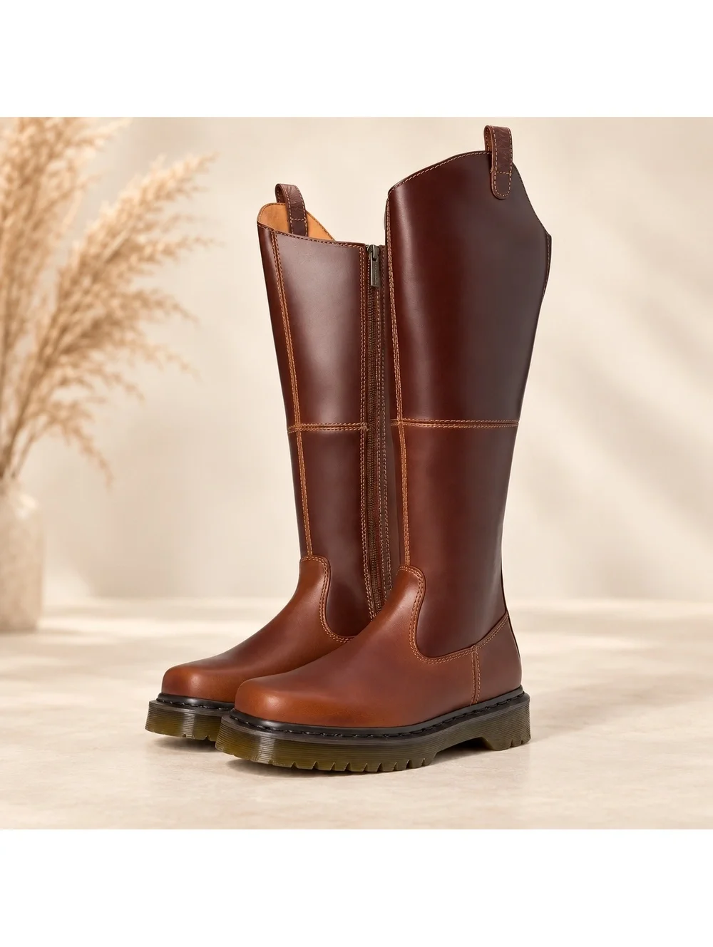 New without Box Size 5 Amiyah knee high Dr. Martens cool riding style boots